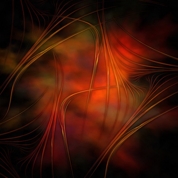 Abstract in Red Colors by Bruce Rolff